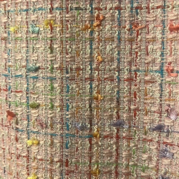 Liz Baker Pink Blazer with Tweed Texture 312 - Picture 4 of 5